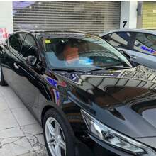 Piano Black Glossy Vinyl Wrap Film Gloss Black Self Adhesive Vinyl Sticker Bubble Free Vehicle Window Trim Mirror - A - View 7