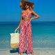 Conjunto de rayas rojas