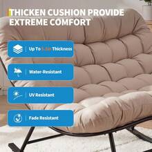 Hammock Chairs - 2 Seater White - View 7