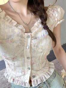 Women Tops - ホワイト - View 4