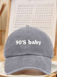 1 pieza Gorra de béisbol con estampado de bebé de los años 90 para hombres y mujeres, de material transpirable. Gorra de béisbol y sombrero de sol para deportes al aire libre, ajustable, para montañismo, ocio y moda callejera. Gorra de verano para la playa. Gorra de papá versátil disponible en una variedad de colores. - Multicolor - Ver 6