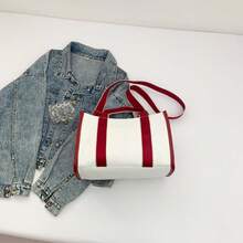 Bolso de mano moderno y versátil para mujer, estilo casual elegante con un toque de alta gama, bolso de hombro estiloso ideal para ir de compras, diseño de nicho a la moda, versión coreana, bolso tote de gran capacidad para primavera y verano, bolso de hombro y bandolera para mujer. - Rosa - Ver 9