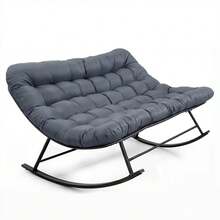Hammock Chairs - 2 Seater Dark Gray - View 1
