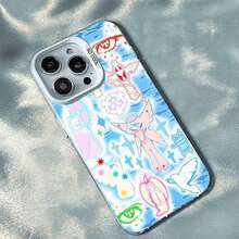 Shockproof Case Compatible With IPhoneXR, IPhone14PRO, IPhone7PLUS, GALAXY S22 ULTRA/GALAXY S25ULTRA/  Y35, Shockproof And Silicone, It Is Amazing And Perfect For Daily Use, Unique Pattern. - White - View 6