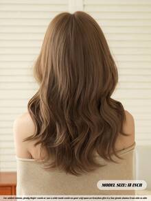 NAMM 18 Inch Medium-Length Shoulder-Length Shoulder Length Wavy Wigs For Women,Synthetic Heat-Resistant Long Fully Machine Wig For Girls Music Festival Party Street Wear, Sakura Festival, Cosplay Anime Or Costume Use (Available In Multiple Colors), Halloween - Multicolor - View 3