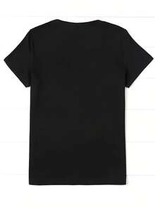 Women T-Shirts - Black - View 5