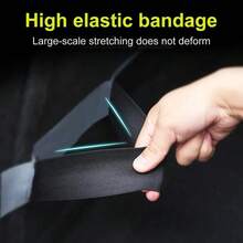 Car Trunk Storage Fixed Belt Universal Trunk Storage Fixing Belt Loop Strap Black Nylon Trunk Organizer Strap Car Accessories - A - View 3