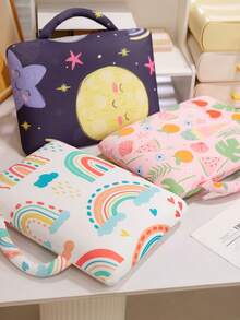 Bantal Pendingin Kecil, Cocok untuk Orang yang Mudah Terbakar Panas Saat Tidur, Bantal Tidur Siang Busa Memori yang Dapat Diatur, Cocok untuk Kantor - Inti Bantal Sedang-Keras, Cocok untuk Tidur Miring - Sarung Bantal yang Dapat Dilepas - MultiWarna - View 1