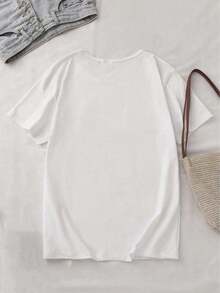 Women T-Shirts - White - View 2