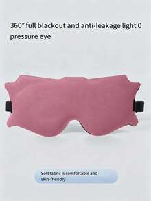 Ultimate Sleep Mask - Adjustable 3D Contoured Eye Mask, Perfect Blackout, Ensure Uninterrupted Sleep, Suitable For Shift Work, Napping, Travel And Relaxation - Comfortable, Soft, Breathable Night Eye Mask, Suitable For All Genders - A - View 6