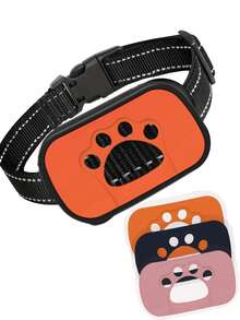Smart Anti-Barking Collar, Rechargeable Training Collar, Automatic Dog Training Device Anti-Barking Collar, Vibration Ultrasonic Dog Bark Controller, Bark Stopper, USB Charging Durable, Suitable For Large, Medium And Small Dogs, Smart Collar For Dog Training - Multicolor - View 11