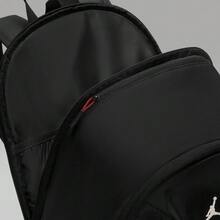 Jordan Mochila deportiva de colores contrastantes para uso unisex JD2623007AD-001 - Negro - Ver 6