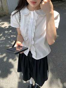 Women Tops - White - View 5
