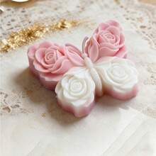 1pc 3D Flower Butterfly Silicone Mold, Resin Candle Mold And Home Decor, Perfect For Birthdays, Valentine'S Day, Mother'S Day, Weddings, Souvenirs - Transparent - View 11