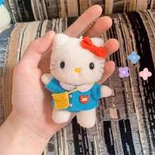 SANRIO 1個三麗鷗 Hello Kitty 絨毛娃娃吊飾，幼兒園背包裝飾，兒童節禮物 - 彩色 - 查看 6