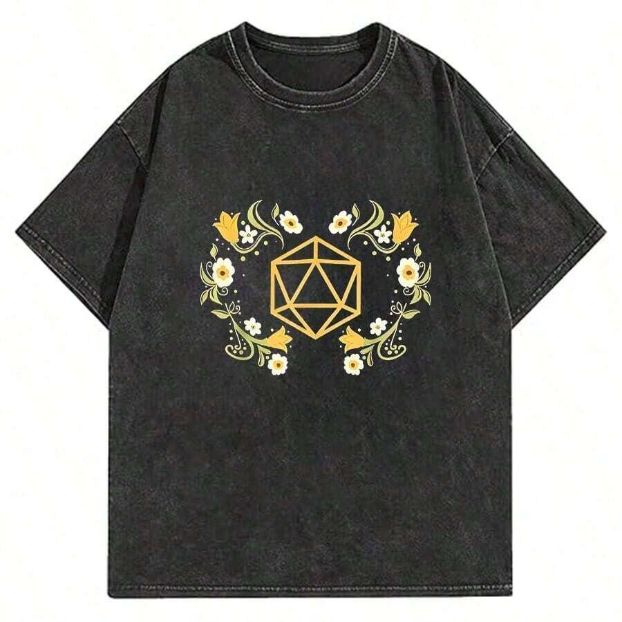 T-Shirt, Sematary T-Shirt, Designer Clothing For Men, New Arrival Tops & Tees, Short Sleeve, Crew Neck, New Arrival, Harajuku Style - 黑色 14 - 查看 1