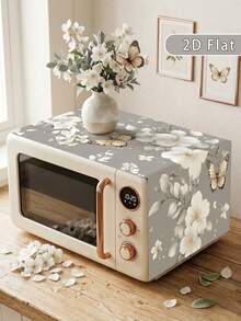 1 buah Penutup Debu Microwave Motif Bunga Matahari/Kucing Dapur/Kupu-kupu Bunga yang Elegan, Berbagai Pilihan Motif, Penutup Pelindung Debu yang Dapat Dicuci, Dekorasi Peralatan Dapur, Dekorasi Rumah, Dekorasi Dapur, Dekorasi Peralatan Rumah Tangga, Dekorasi Rumah, Mudah Dibersihkan, Tahan Noda - MultiWarna - View 9