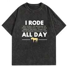 T-Shirt, Sematary T-Shirt, Designer Clothing For Men, New Arrival Tops & Tees, Short Sleeve, Crew Neck, New Arrival, Harajuku Style - 黑色 34 - 查看 6