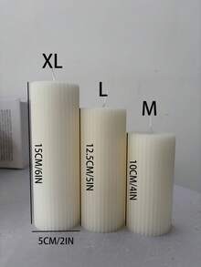 3pcs Soy Wax Scented Candle Set, Including Rose Fragrance, Aromatherapy Candles. Ramadan Gift Box, Home Decor Candle Centerpiece, Essential For Home Decoration Candles During Eid Al-Fitr. - Beige - View 17