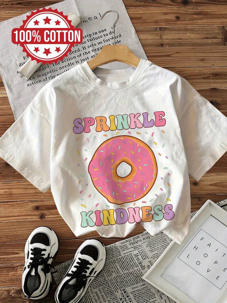 Women's T-Shirt For Spring And Summer - trắng - Xem 1
