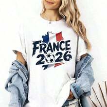 Classic Ivory World Cup 2026 Fan Shirt, Football Lover's Shirt With Ivory Flag, 2026 World Cup Fan Shirt, Gift For The Ivory National Team. Size, Summer Tops. Suitable As A Gift. Women's T-Shirt. Elegant Blouses. Boho Chic. Exquisite Printed T-Shirt. Summer Tee - 白色 15 - 查看 7