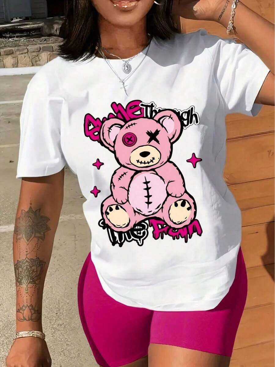 Women T-Shirts - Weiss - View 1