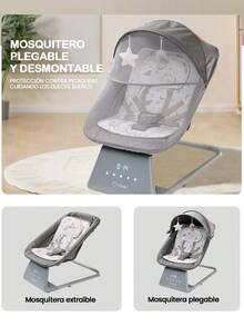 Baby Bouncers, Jumpers & Swings - Light Grey - View 8