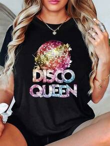 Women T-Shirts - Black - View 8