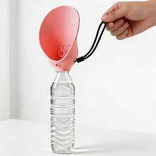 Portable Silicone Pet Water Bowl, Outdoor Travel Cat Dog Water Feeder With Lanyard, Fits Regular Water Bottles, Suitable For Walking And Hiking - Outdoor Water Dispenser (water Bottle Not Included) - View 3