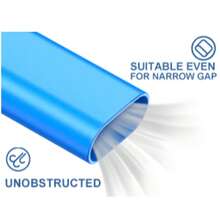 Universal Dryer Vent Cleaner Hose, Ultra-Slim 0.4" Inner Diameter & 0.73" Outer Diameter, Elastic Stretch Connector No Adapters Needed, Deep Lint & Debris Removal, Fire Safety Protection For Home, Multi-Purpose Cleaning Tool For Behind Appliances, Furniture Gaps & Sofa Cushions, Reusable Durable Material, Quick Operation No Professional Skills, Budget-Friendly Home Maintenance Essential - 查看 3