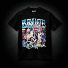 Bruce Buffer Shirt Its Time Fight Night T Shirt MMA Announcer Graphic Tee For Men Combat Sports Fan Gift Unisex Apparel - 黑色 - 查看 1