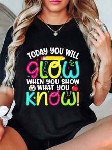 Women T-Shirts - Black - View 1
