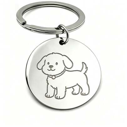 Rust-Resistant Pet Tag Collar Accessory, Made Of Stainless Steel, Suitable For Pet Collars, Stable And Durable In Humid Environments, Resistant To Sun Exposure And Aging, Practical Accessory For Long-Distance Walking And Daily Wear For All Pets