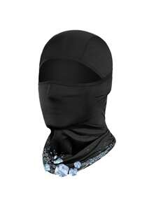 1/2 chiếc mặt nạ trùm đầu Balaclava unisex, mặt nạ trượt tuyết in họa tiết, thích hợp cho các hoạt động ngoài trời như leo núi, câu cá, chống nắng, lễ hội, du lịch. - Phong cách D - Xem 13