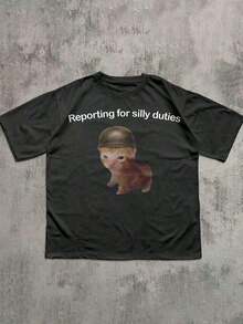 2026 New ArrivalStunning Slogan "You Are Amazing, Beautiful And Enough To Remember This" Letter Print Women Round Neck T-Shirtgoing Out Outfits Y2k Su - 黑色 5 - 查看 7