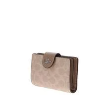 Coach Printed Ladies' Short Purse CW786SVPWH - Sand Yellow CW786SVPWH - View 2