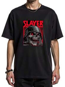 T-shirt grafica in cotone da uomo - Vestibilità regolare casual, - T-shirt con tatuaggio  di Picche - Maglietta grafica heavy metal con  di Picche, 100% cotone, vestibilità regolare per uomo, stile merch di band rock, regalo per papà, marito, nonno - Taglie S-XXXL in nero, abbigliamento per tutte le stagioni, maglietta con stampa audace, lavabile in lavatrice, 100% cotone, tessuto a maglia 220g/M², regalo di Natale, abbigliamento da uomo, t-shirt da donna, streetwear, jersey, top, t-shirt oversize, t-shirt da uomo - nero - Visualizzare 7