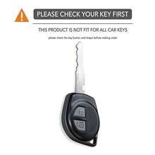 2 Button Silicone Car Remote Key Cover Case For Suzuki Swift Ignis Vitara Liana Ciaz Baleno Keychain Fob Case Cover Shell Decor - black - View 9