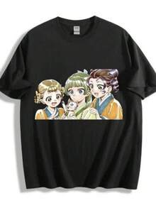 Women T-Shirts - Black - View 8