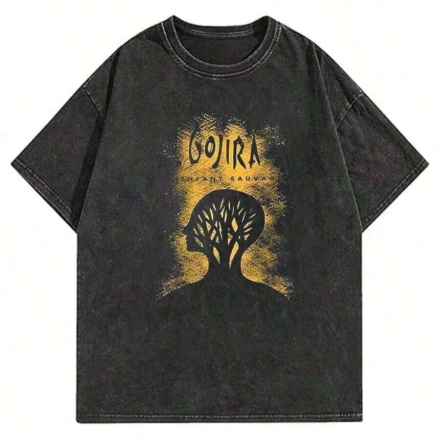Retro 100% Cotton T-Shirt For Men And Mature Women, Harajuku Style, Short Sleeve, With The Phrase 'I Am Fernando Alonso' - 黑色 18 - 查看 1