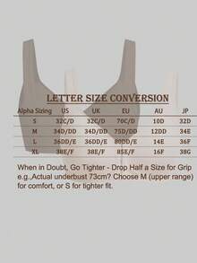 2pcs Wire-Free Front Closure Bra - With Fixed Padding - Designed For C-E Cups | Natural Shape - Multicolor - View 11