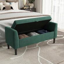 Storage Benches & Ottomans - Green - View 7