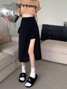 Women Skirts - Black - View 2