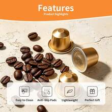 Luminpool 40 Pods Coffee Capsule Organizer Storage Stand Practical Coffee Drawers Capsules Holder For  Coffee Capsule Shelves - Dull - View 4