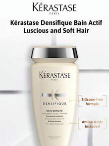 Kérastase 豐盈洗髮精 250ml，促進頭皮健康、控油、強化髮絲、促進髮絲再生、防止掉髮、滋養修復、深層清潔、增加髮量、再生洗髮精、美髮護理、滋養抗老、抗污染，富含油脂與玻尿酸的營養配方，適合老化髮質日常使用，專業沙龍推薦，旅行必備 - 250毫升 - 查看 5