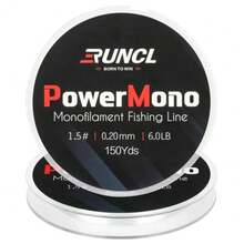 PowerMono Fishing Line, Ice Monofilament Fishing Line 300/500/1000Yds - Ultimate Gth, Shock Absorber, Suspend In Water, Knot Friendly 3-35LB, Low And High-Vis Available, Gift Decoration - Clear - View 9