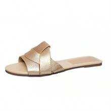Women Wedges & Flatform - Gold - View 4