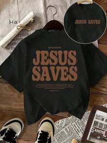 2026 New ArrivalStunning Slogan "You Are Amazing, Beautiful And Enough To Remember This" Letter Print Women Round Neck T-Shirtgoing Out Outfits Y2k Su - Black 2 - 查看 7