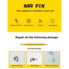 Car Windshield Repair Kit | Car Glass Crack Repair Fluid Set, Repairs Bullseye Star-Shaped Cracks And Small Cracks, Universal DIY Quick Repair For All Vehicle Windshield Damage - A - View 4