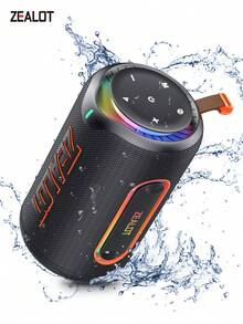 ZEALOT MP1 Portable Bluetooth Speaker 60W RGB Party Speaker Waterproof Outdoor Bass - View 1